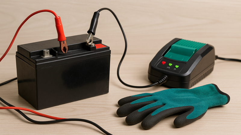 4.電動リール用バッテリーの使い方と注意点