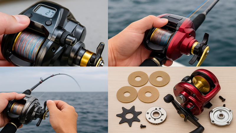 3.電動リールのドラグ調整方法と実践テクニック