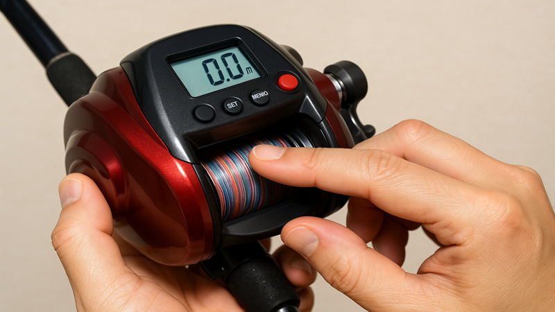 2.電動リール タナコンの正しい設定方法