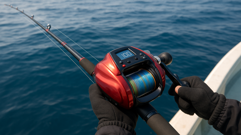 1.タチウオ釣りに電動リールが必要な理由