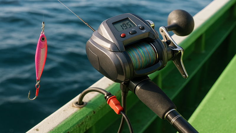 4.タチウオ電動リールのセッティングと実釣テクニック