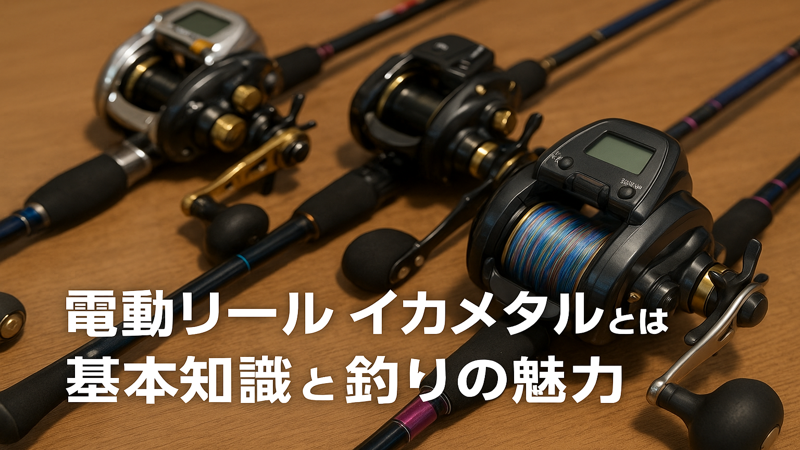 2. イカメタル用電動リールの選び方完全ガイド