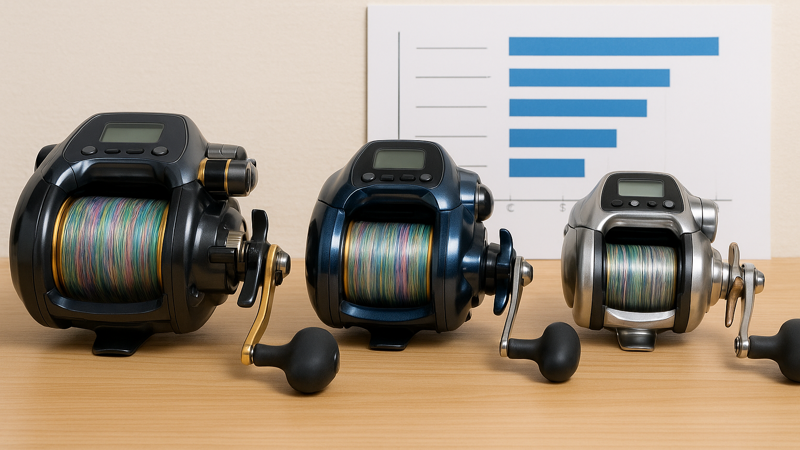 2.クエ釣り用電動リールの選び方のポイント