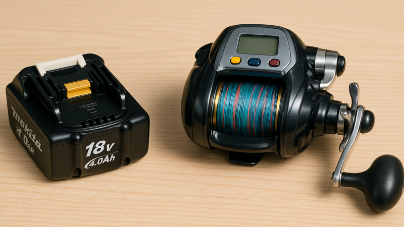 1.電動リールにマキタバッテリーは使えるのか？基本的な互換性