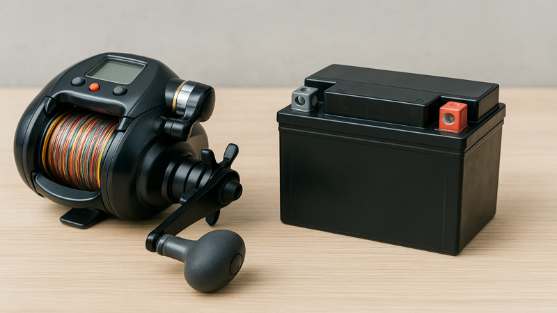 1.電動リール用バッテリーにバイク用は使えるのか？基本的な疑問を解決