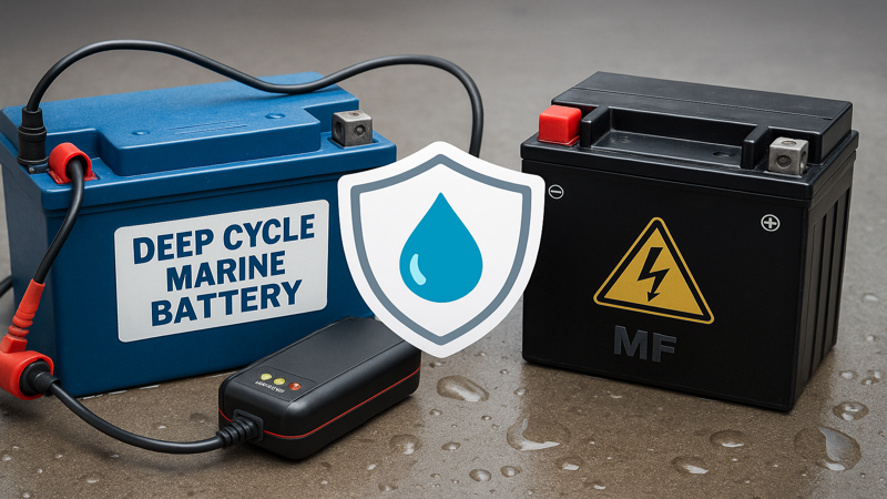 3.電動リール専用バッテリーとバイク用バッテリーの決定的な違い