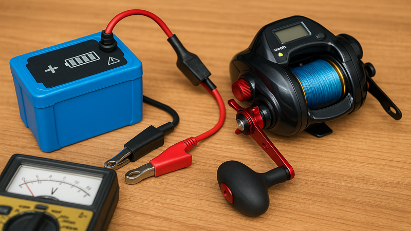 2.電動リール用リチウムバッテリーの選び方