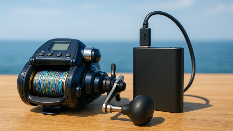 1.電動リールにモバイルバッテリーは使用できるのか？