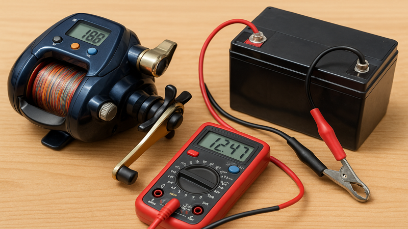 2.電動リール用バッテリーの選び方