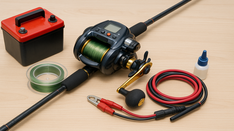 4.電動リール運用に必要な周辺機器