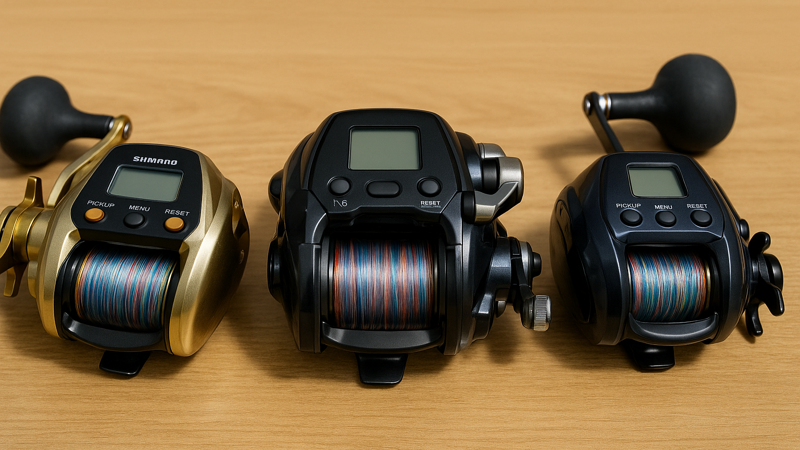3.初心者におすすめの電動リール本体の選び方