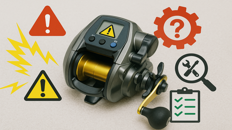 1.電動リール トラブルの基本知識