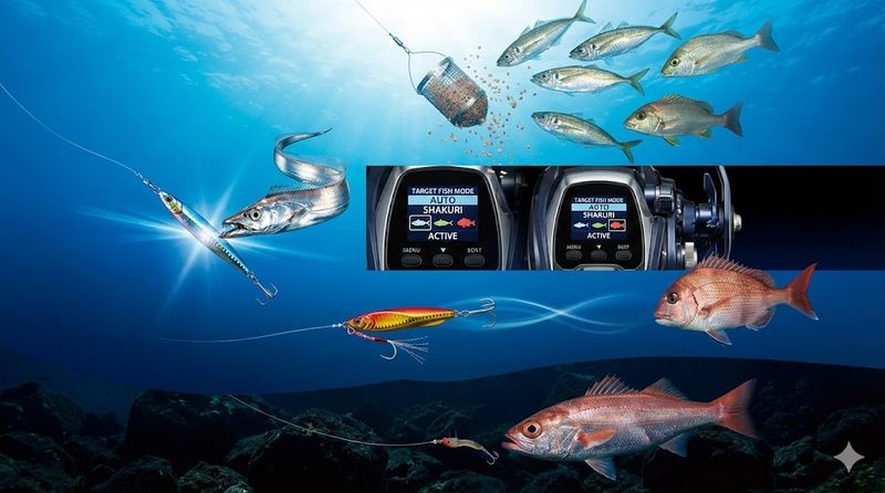 3. 対象魚別のシャクリ機能活用法