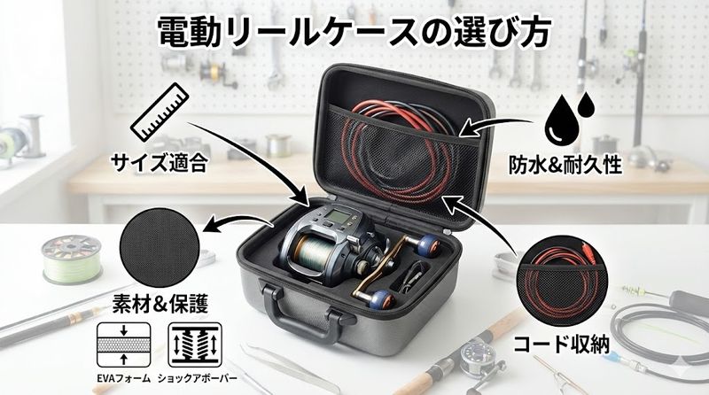 3.電動リールケースの選び方