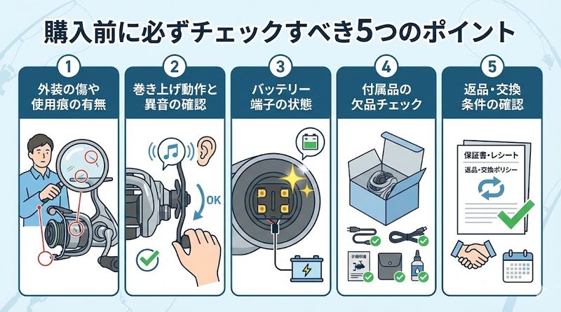 6. 購入前に必ずチェックすべき5つのポイント