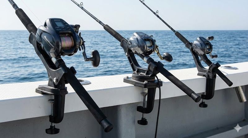 2.電動リール対応ロッドホルダーの種類と特徴